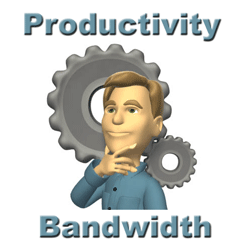 Bandwidth vs Productivity. Click for options.